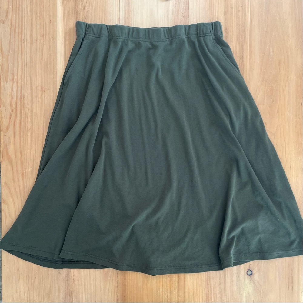 Jessica London knit fabric plus size skirt